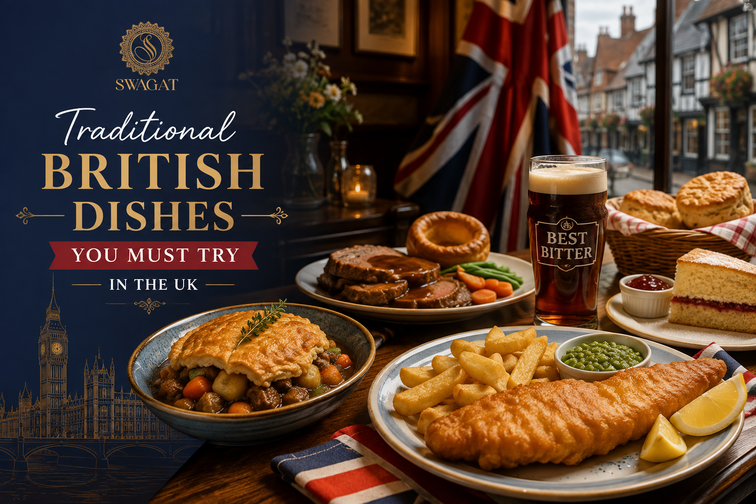 Traditional British Dishes You Must Try in the UK